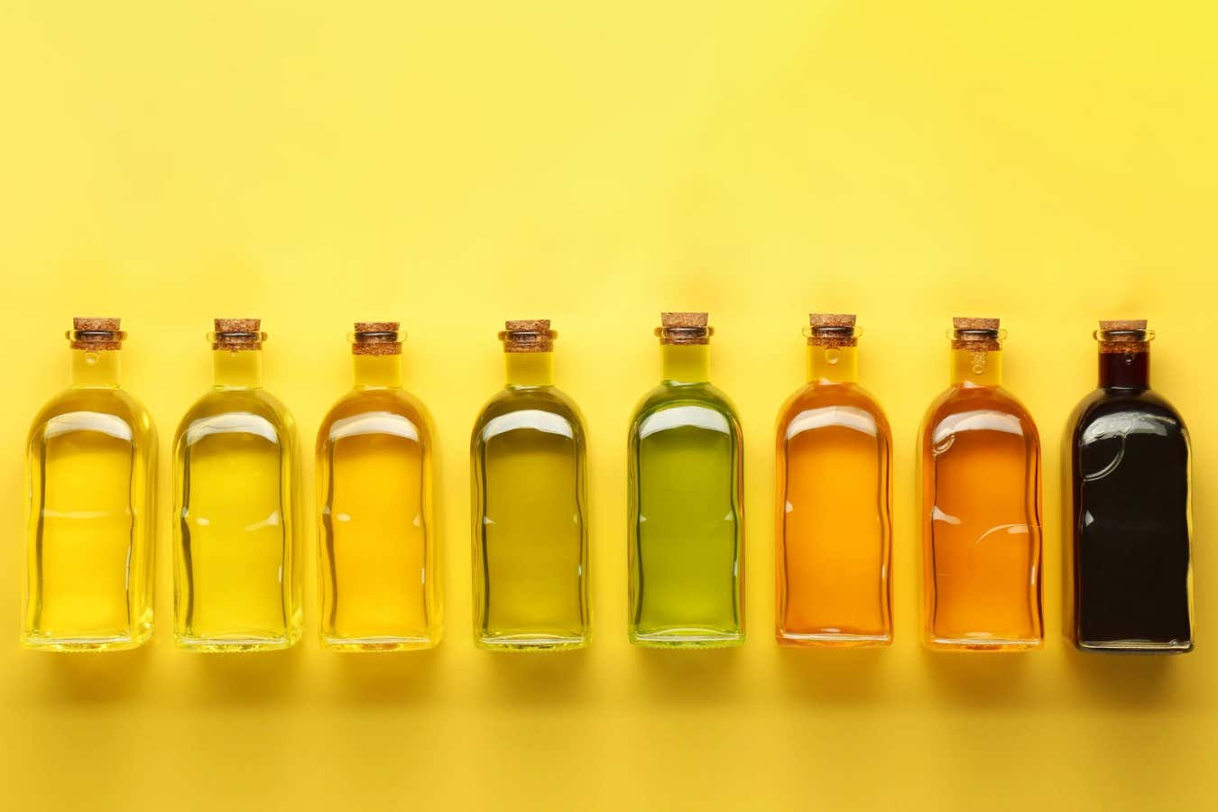 Different cooking oil options