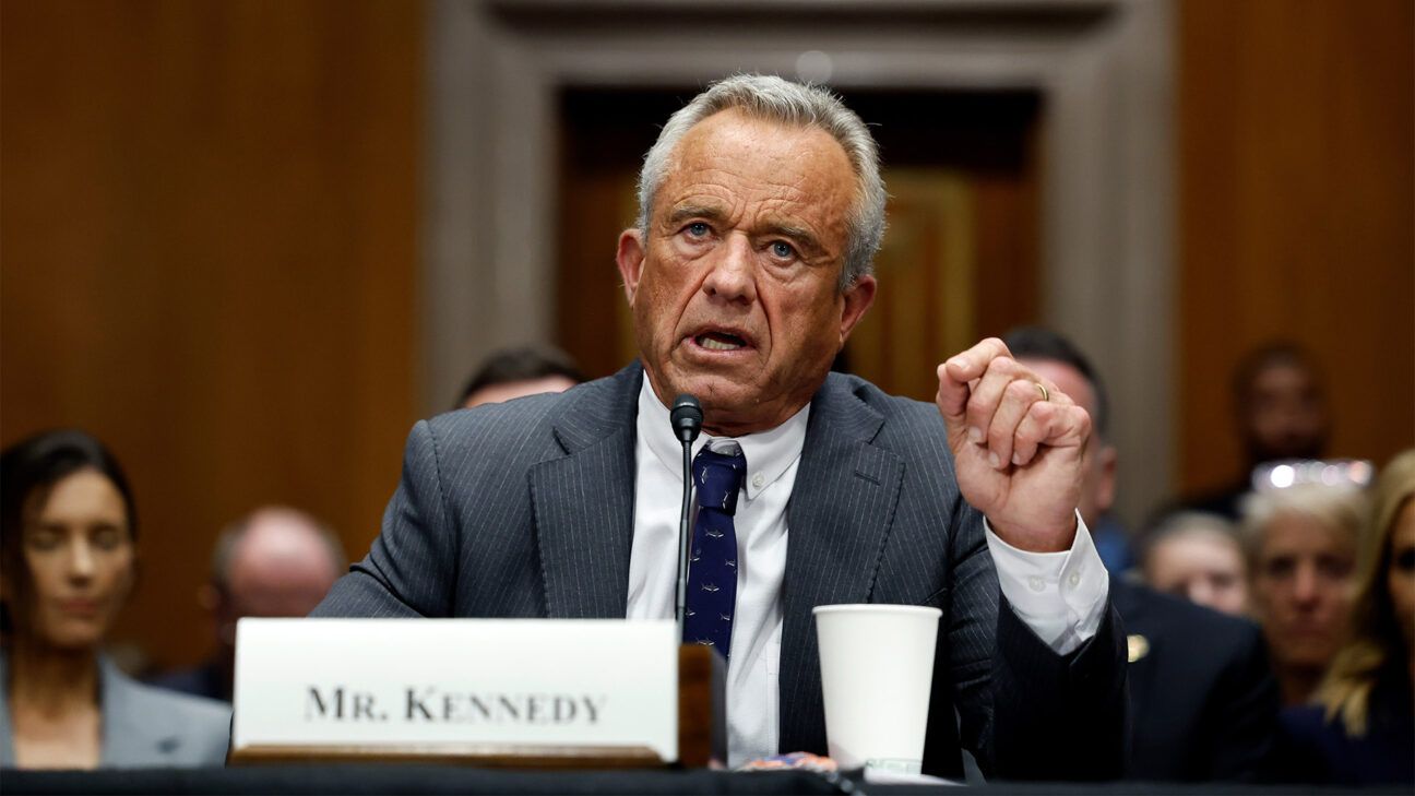 RFK Jr. at Senate Confirmation hearing in January 2025