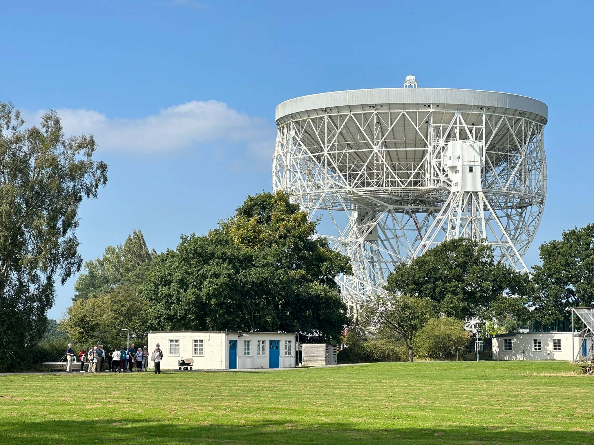 Jodrell Bank with Lovell telescope