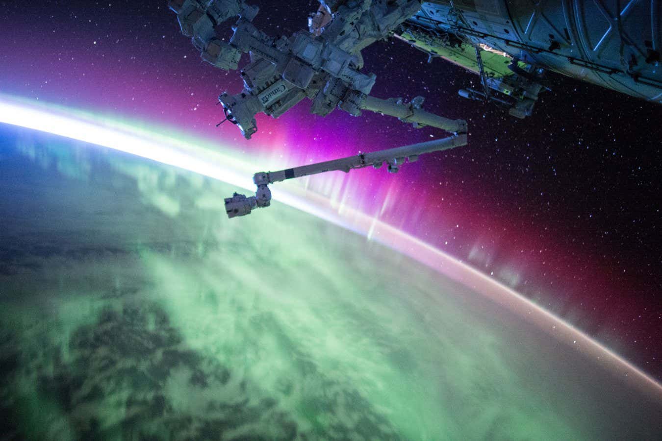 https://www.flickr.com/photos/nasa2explore/21422622071/ Astronaut Scott Kelly posted this photo of an aurora taken from the International Space Station to Twitter on August 15, 2015 with the caption,