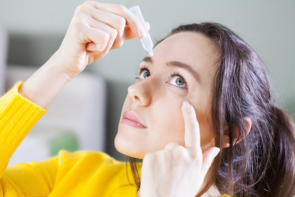 News Picture: FDA Approves Tryptyr Eye Drops for Dry Eye Disease