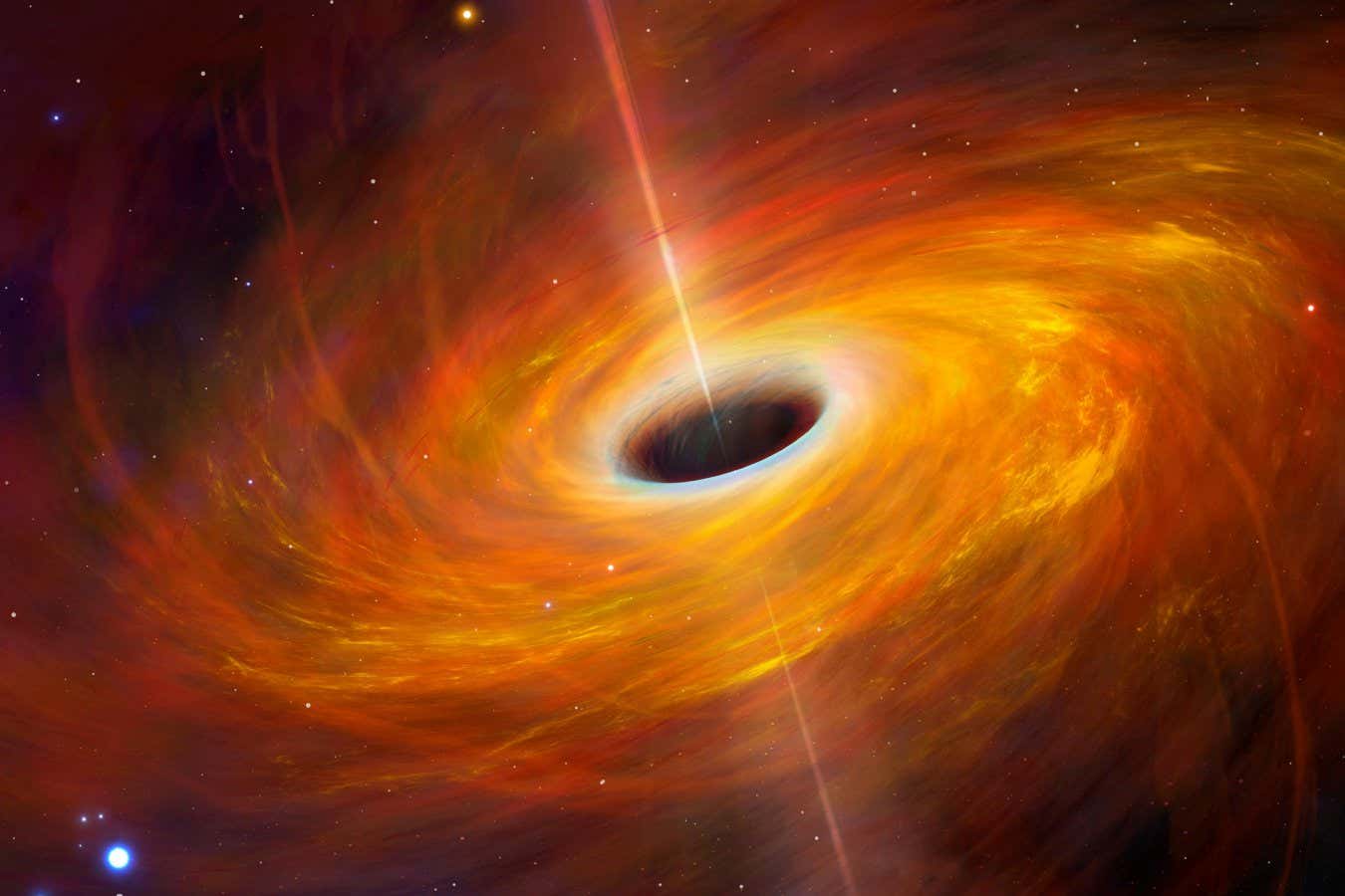 JHP71X A black hole is an object so compact - usually a collapsed star - that nothing can escape its gravitational pull. Not even light.