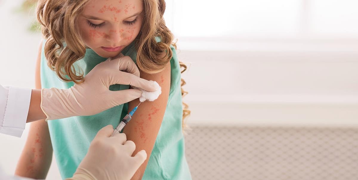 News Picture: Measles Vaccinations Declining Throughout U.S.