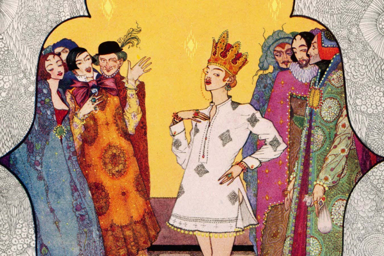 G3BF7N EMPEROR'S NEW CLOTHES, Harry Clarke