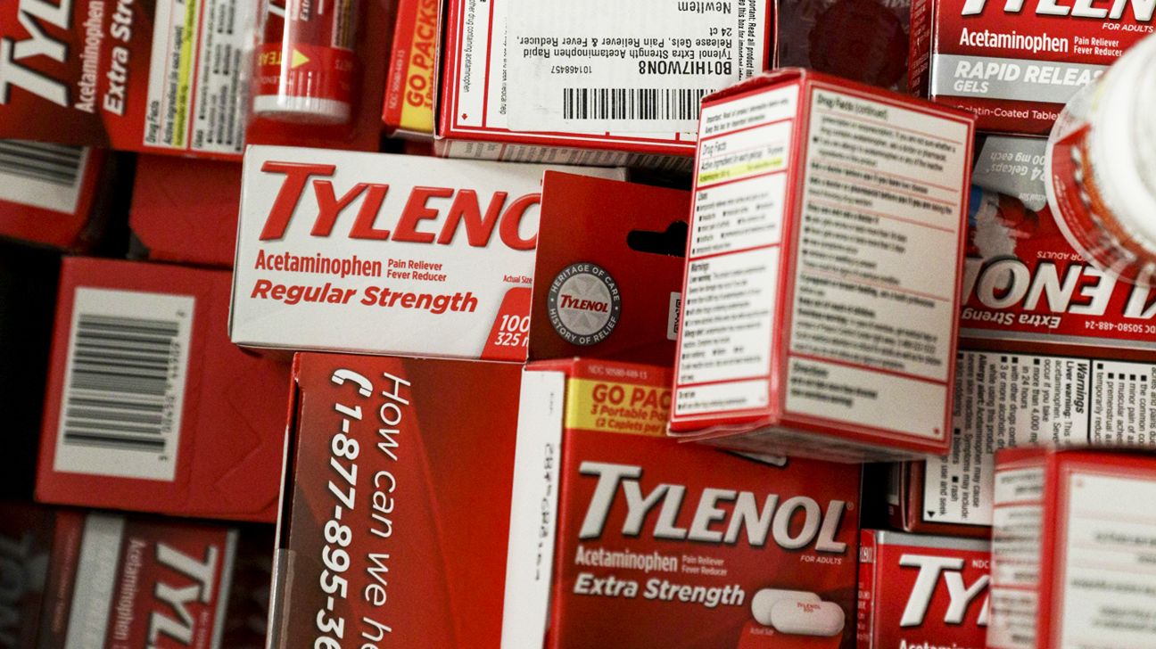 Tylenol packaging