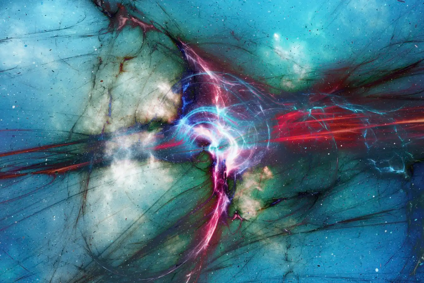 Plasma ball, conceptual illustration.