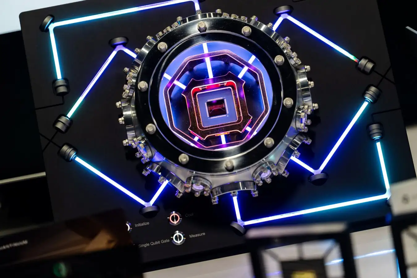 A Quantinuum model H2 quantum computer