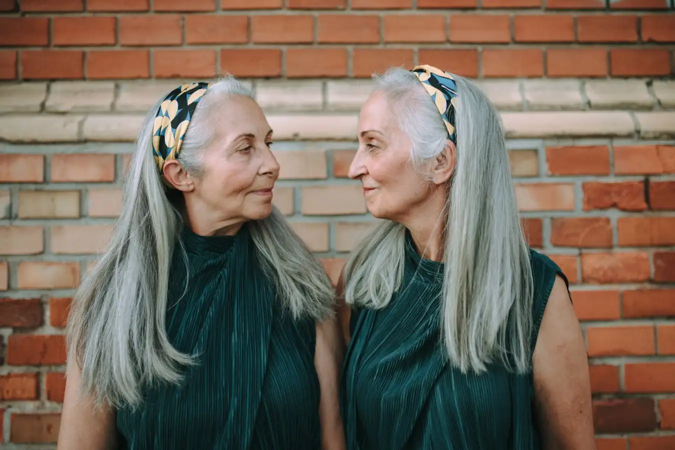 Portrait of twins