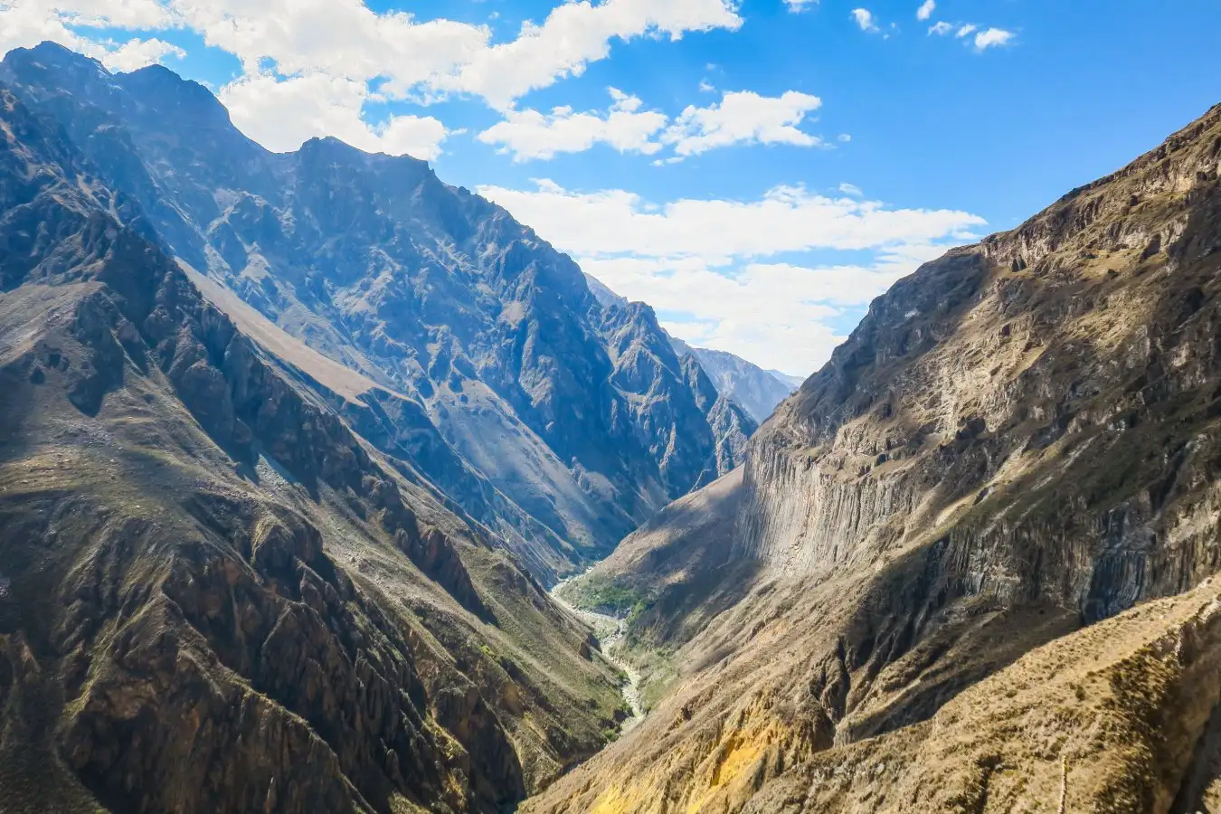The Colca Canyon in Peru