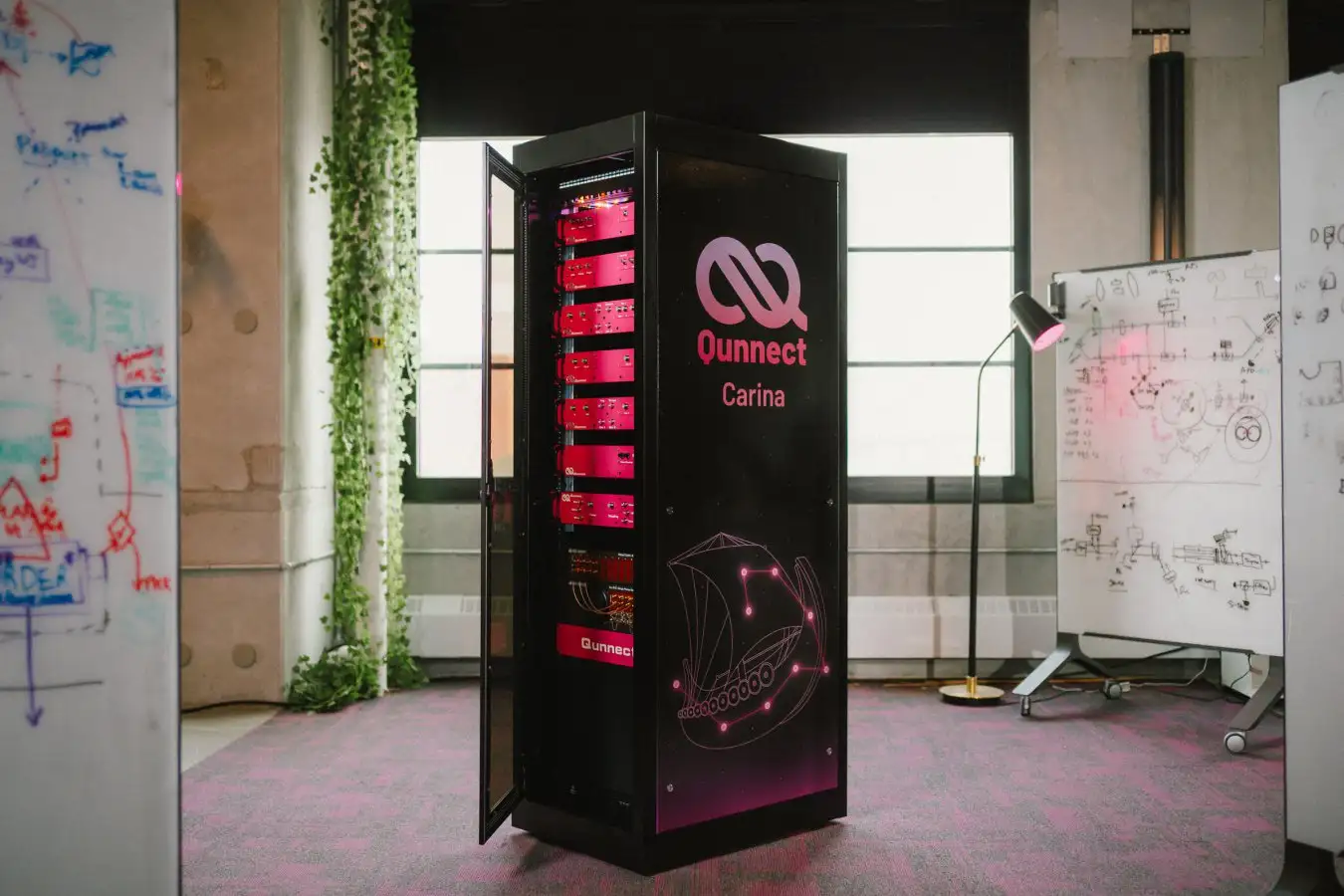 Qunnect's Carina rack