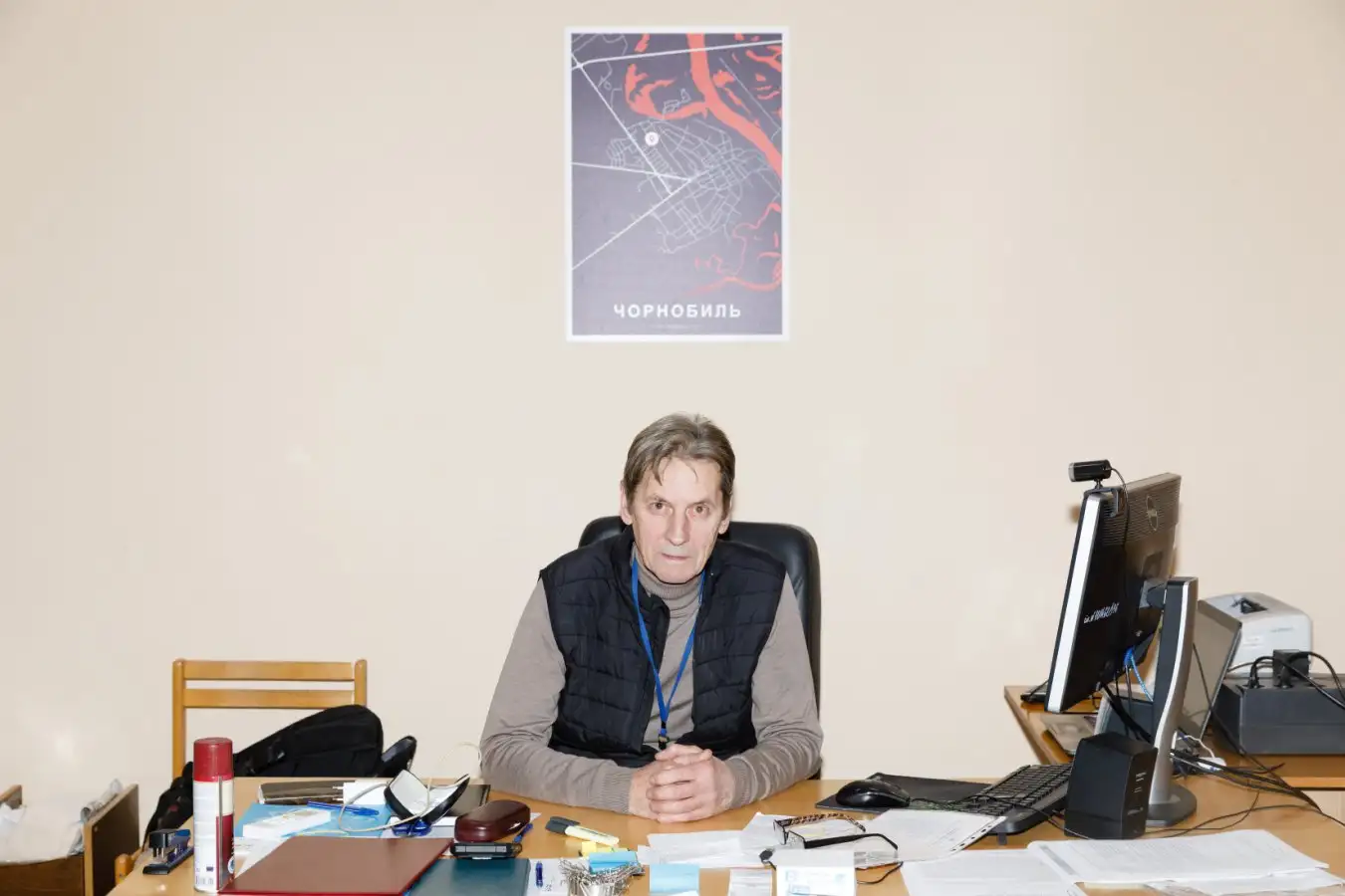 Photo of Viktor Krasnov, acting director for science at the Institute for Safety Problems of Nuclear Power Plants