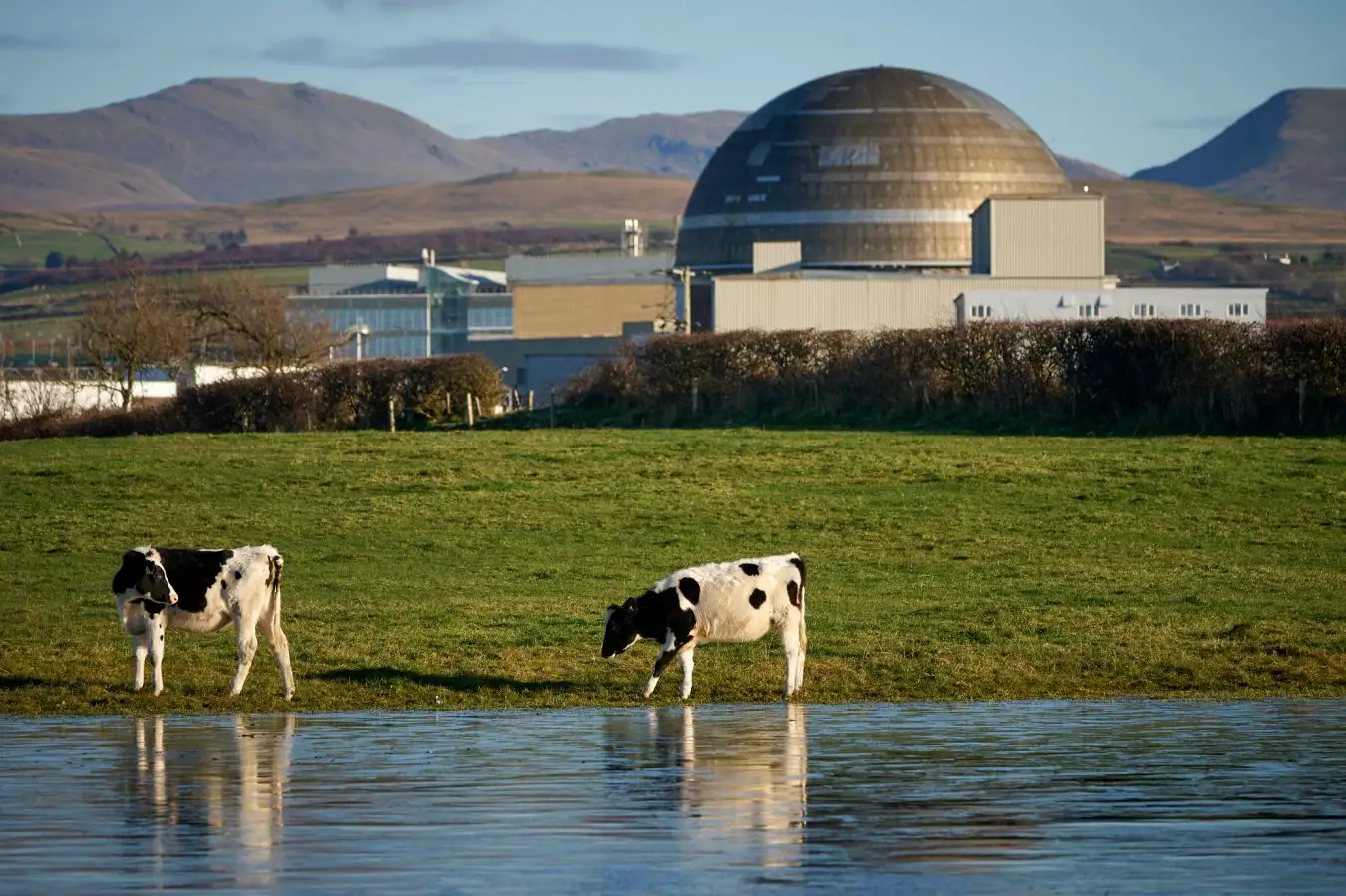 The Sellafield nuclear power site in Cumbria, England