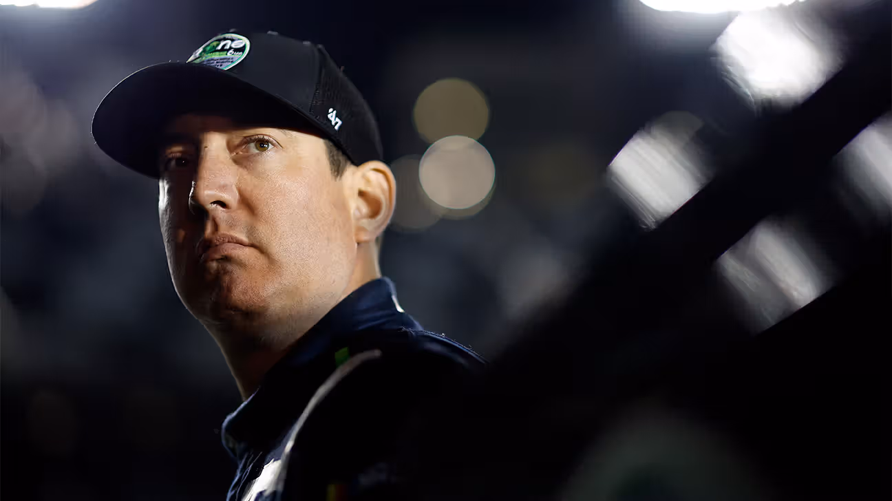 Portrait of NASCAR driver Kyle Busch