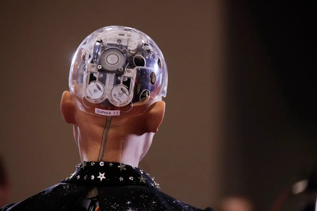TORONTO, ON - APRIL 30: Saudi Arabian citizen Humanoid Robot Sophia is seen during the Discovery exhibition on April 30, 2018 in Toronto, Canada. (Phoo by Yu Ruidong/China News Service/Visual China Group via Getty Images)